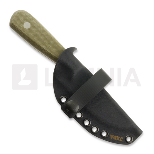 Very Good Knife Co Adventure 80Crv2 Gen2 veitsi, green micarta