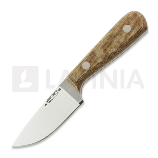 Nazis Very Good Knife Co Adventure 80Crv2 Gen2, natural micarta