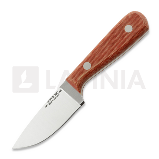 Very Good Knife Co Adventure 80Crv2 Gen2 칼, red micarta