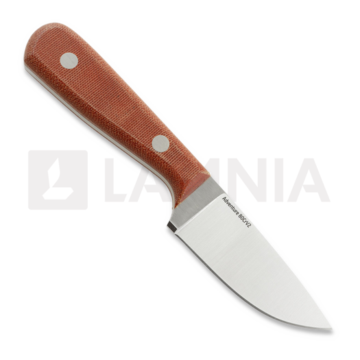 Very Good Knife Co Adventure 80Crv2 Gen2 刀, red micarta