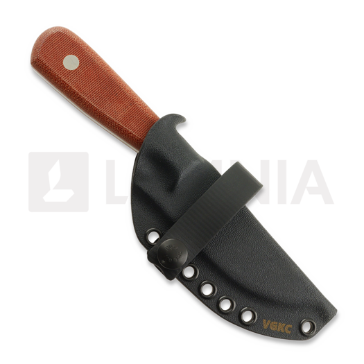 Very Good Knife Co Adventure 80Crv2 Gen2 veitsi, red micarta