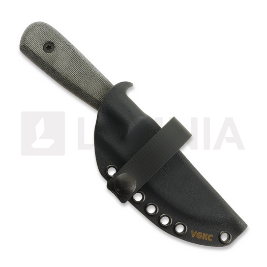 Very Good Knife Co Adventure 80Crv2 Gen3 veitsi, black, black micarta