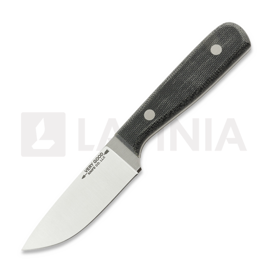 Nóż Very Good Knife Co Adventure Jr 80Crv2 Gen2, black micarta