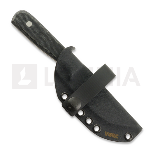 Нож Very Good Knife Co Adventure Jr 80Crv2 Gen2, black micarta