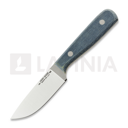 Ніж Very Good Knife Co Adventure Jr 80Crv2 Gen2, blue micarta