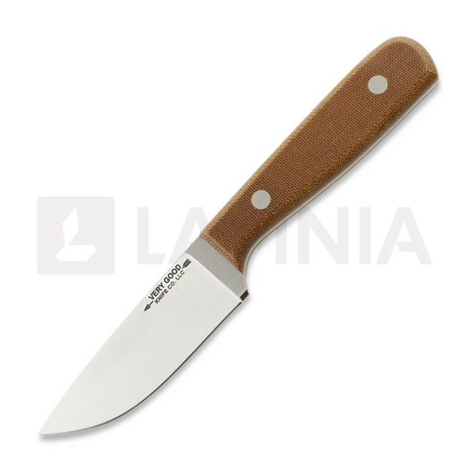 Ніж Very Good Knife Co Adventure Jr 80Crv2 Gen2, natural micarta