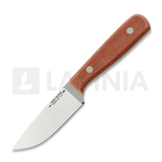 มีด Very Good Knife Co Adventure Jr 80Crv2 Gen2, red micarta