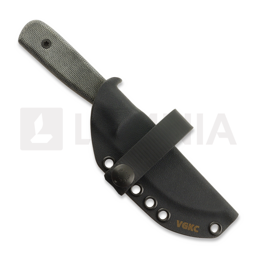 Нож Very Good Knife Co Adventure Jr 80Crv2 Gen3, black, black micarta