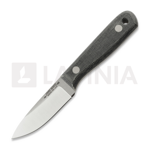 Cuţit Very Good Knife Co Rambler 80Crv2 Gen2, black micarta