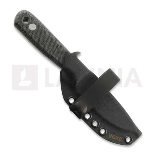 Very Good Knife Co Rambler 80Crv2 Gen2 puukko, black micarta