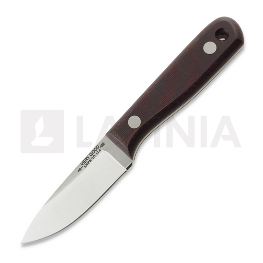 Ніж Very Good Knife Co Rambler 80Crv2 Gen2, burgundy micarta