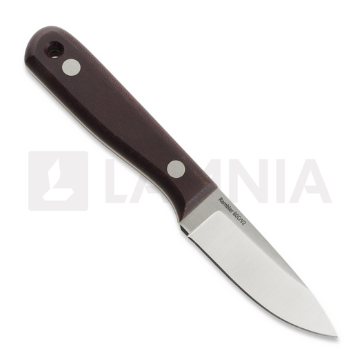 Ніж Very Good Knife Co Rambler 80Crv2 Gen2, burgundy micarta