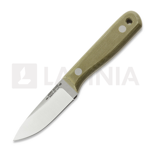 มีด Very Good Knife Co Rambler 80Crv2 Gen2, green micarta