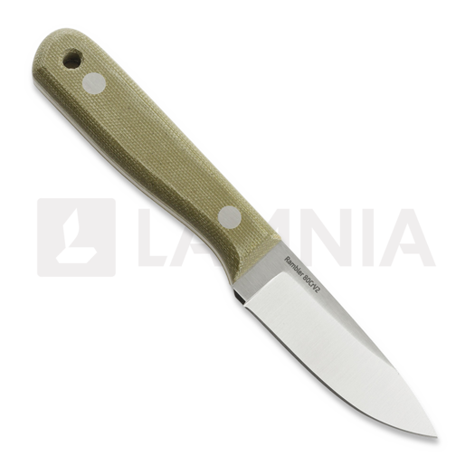 Very Good Knife Co Rambler 80Crv2 Gen2 刀, green micarta