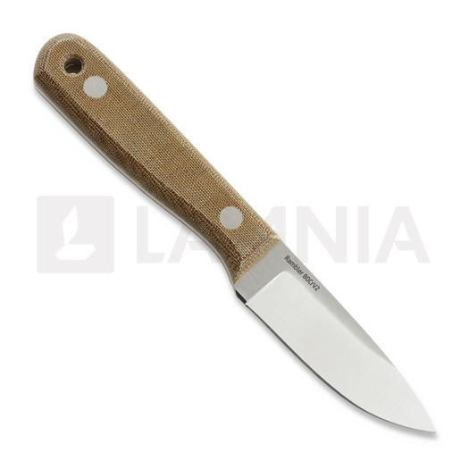 Coltello Very Good Knife Co Rambler 80Crv2 Gen2, natural micarta