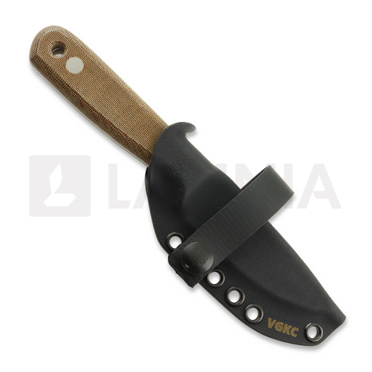 Нож Very Good Knife Co Rambler 80Crv2 Gen2, natural micarta