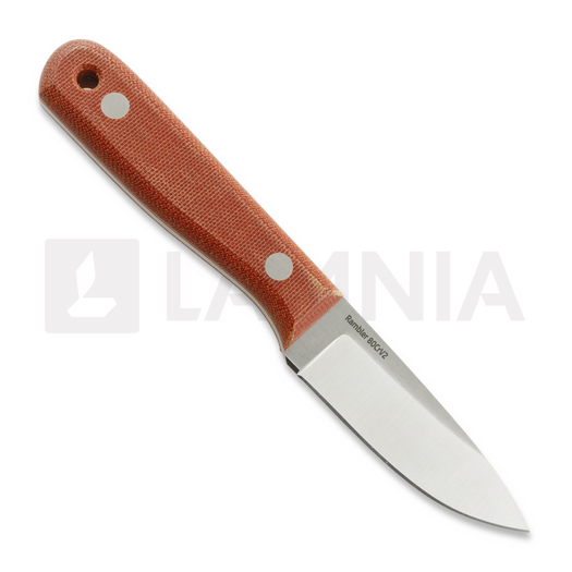 Нож Very Good Knife Co Rambler 80Crv2 Gen2, red micarta