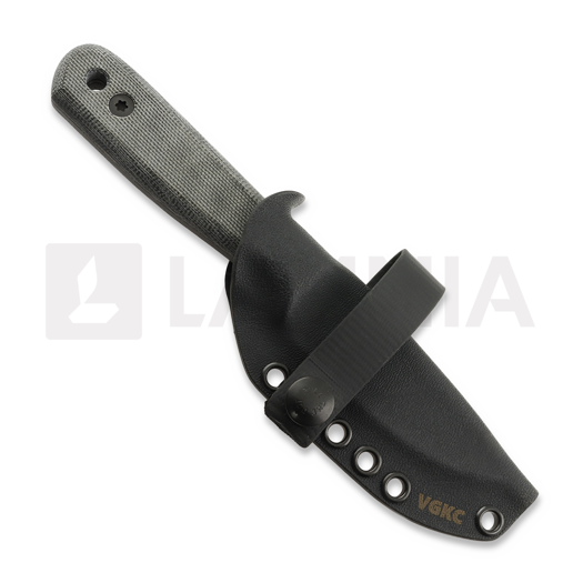 Very Good Knife Co Rambler 80Crv2 Gen3 刀, black, black micarta