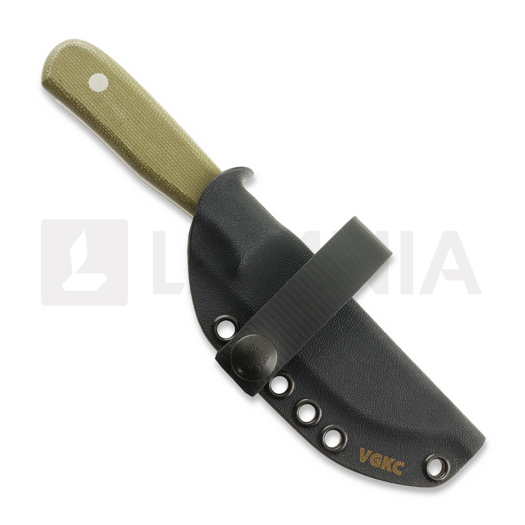 Very Good Knife Co Tradition JR 80Crv2 Gen2 veitsi, green micarta