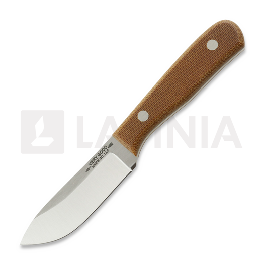 Nuga Very Good Knife Co Tradition JR 80Crv2 Gen2, natural micarta