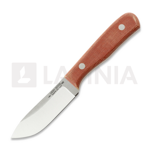 Very Good Knife Co Tradition JR 80Crv2 Gen2 칼, red micarta