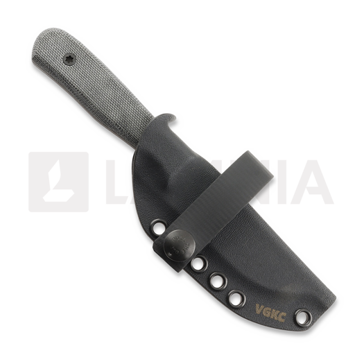 Very Good Knife Co Tradition JR 80Crv2 Gen3 veitsi, black, black micarta