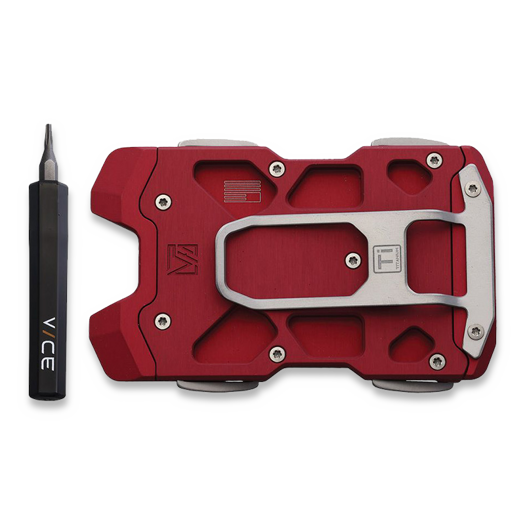Vice Hardware F1 Wallet Red CF