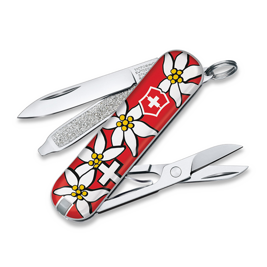 Victorinox Classic SD Edelweiss monitoimityökalu