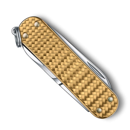 Victorinox Classic SD Precious Alox Brass Gold multitool