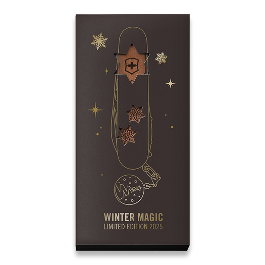 &Pi;&omicron;&lambda;&upsilon;&epsilon;&rho;&gamma;&alpha;&lambda;&epsilon;ί&omicron; Victorinox Climber Wood Winter Magic LE 2025