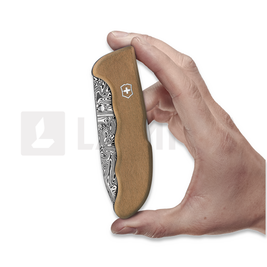 Victorinox Evoke Wood Damast LE 2026 folding knife