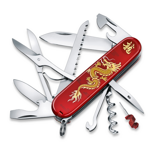Daudzfunkciju rīks Victorinox Huntsman LE 2024 - Year of the Dragon