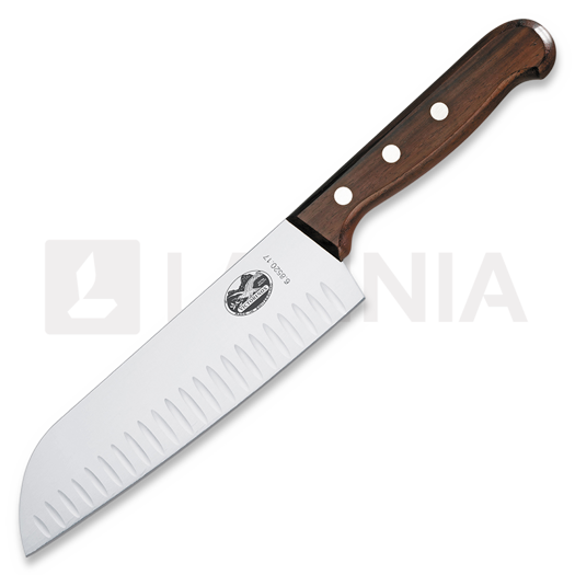 Chef´s knife Victorinox Santoku knife 17cm, fluted edge