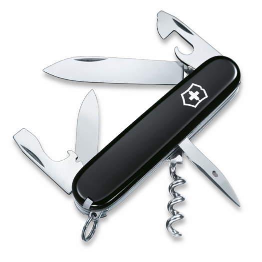 Unealtă multifuncțională Victorinox Spartan, negru