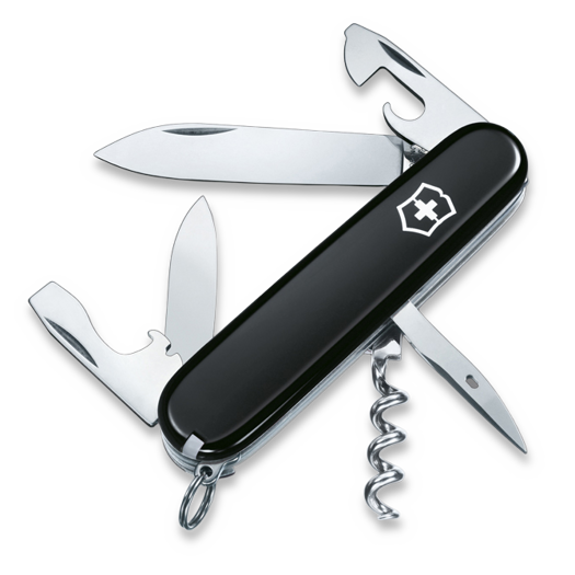 Daudzfunkciju rīks Victorinox Spartan, melns