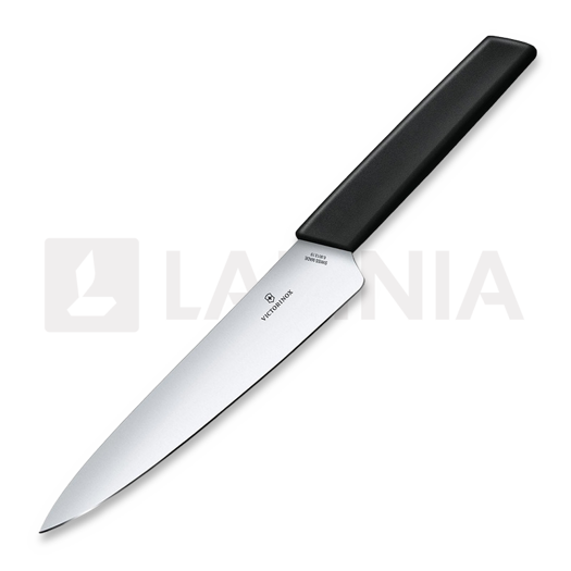 Victorinox Swiss Modern Slim Kitchen Knife 19cm, svart