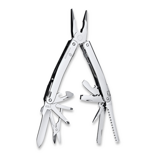 Ferramenta multiusos Victorinox SwissTool Spirit MX One-Hand, silver