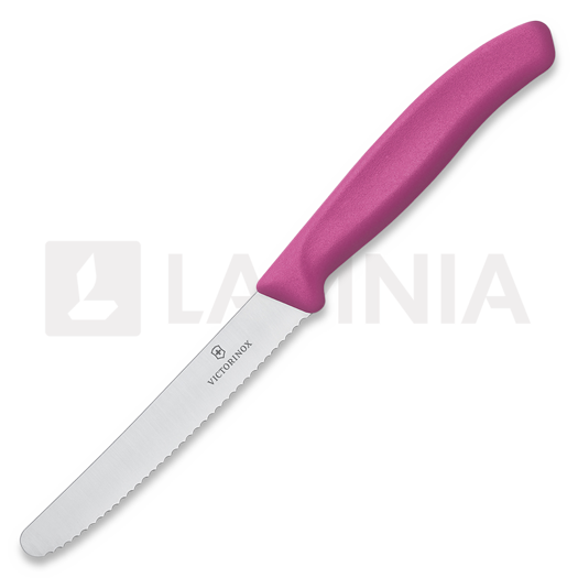Victorinox Tomato and sausage knife 11cm, pink