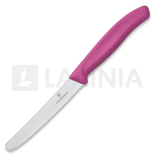 Victorinox Tomato and sausage knife 11cm, pink