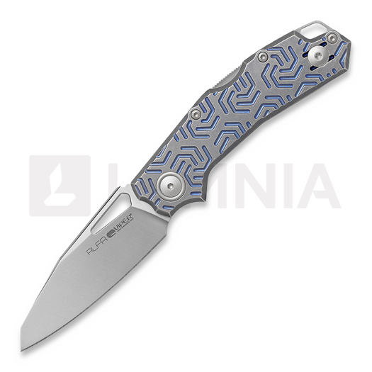 Liigendnuga Viper Alfa - Satin - Textured Titanium, sinine V6020TI3DBL