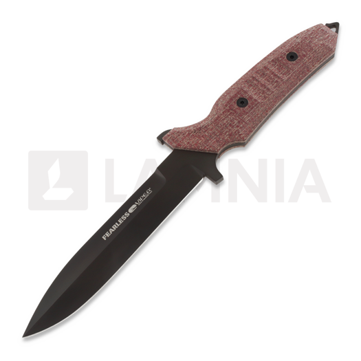 Couteau Viper Fearless Sleipner DLC, rouge VT4020CR