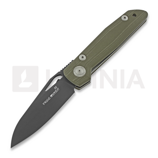 Coltello pieghevole Viper Free PVD, verde V4894GR