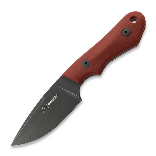 Cuchillo Viper Handy - Blackwash - G10, rojo VT4042GR