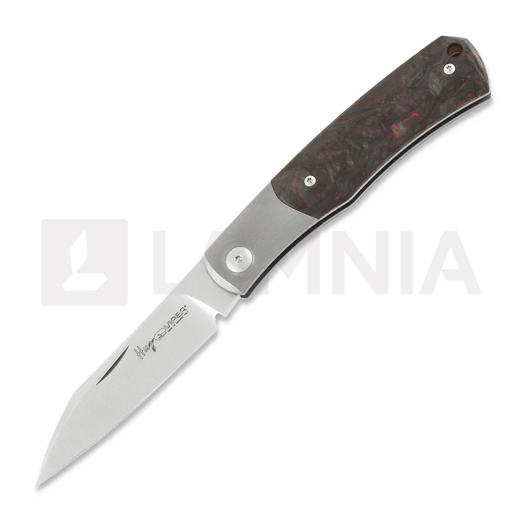 Navaja Viper Hug, one bolster, dark matter red carbon fiber V5992FCR