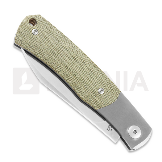 Couteau pliant Viper Hug, one bolster, green canvas V5992CG