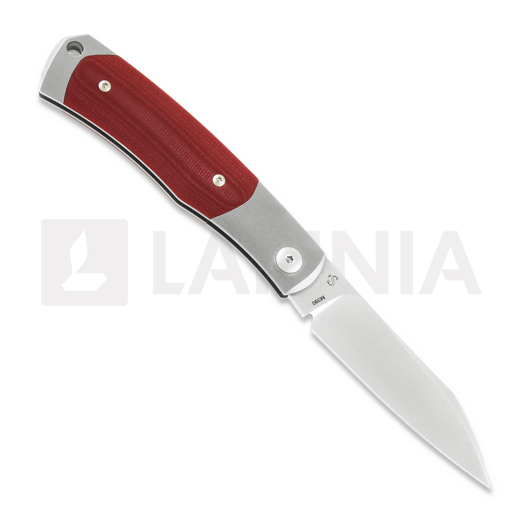 Navaja Viper Hug, two bolsters, red G10 V5994GR