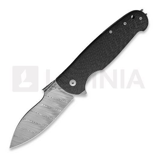 Viper Italo Carbon Fiber Damascus Liner Lock 折叠刀 VA5948FC