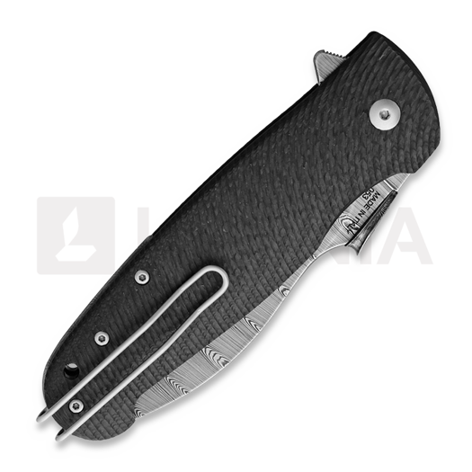 Viper Italo Carbon Fiber Damascus Liner Lock kääntöveitsi VA5948FC