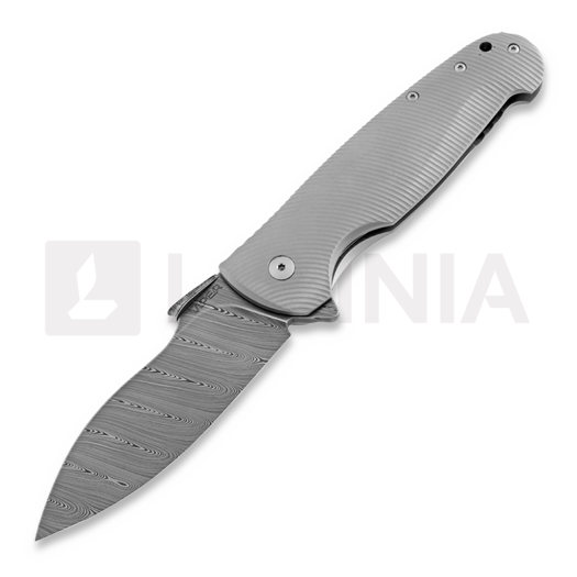 Viper Italo Titanium Damascus Framelock 접이식 나이프 VA5944TI