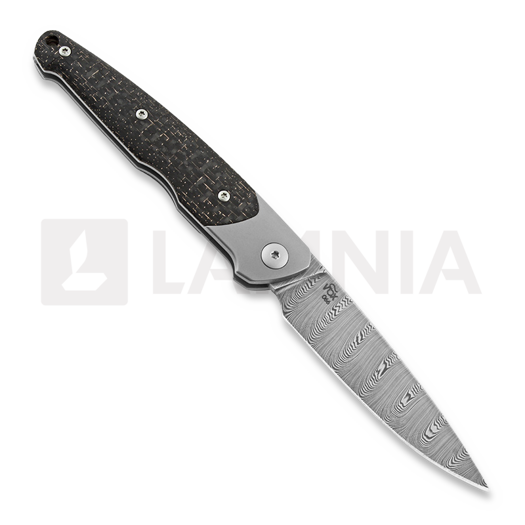 Viper Key Damascus kääntöveitsi, bronze carbon fiber VA5978FCB